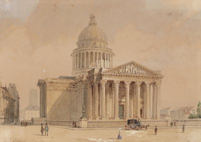 Pantheon of Paris by Francois Etienne Villeret